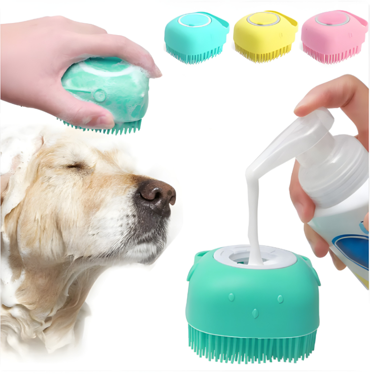 Brosse de douche Portable pour chat et chien