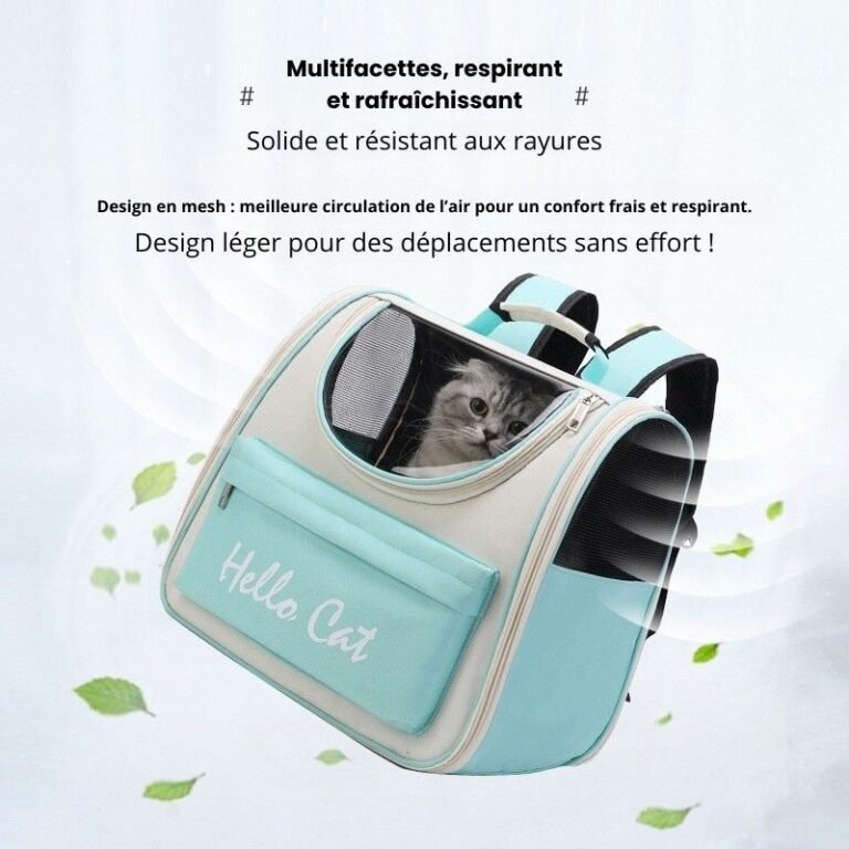Sac à dos pour chat